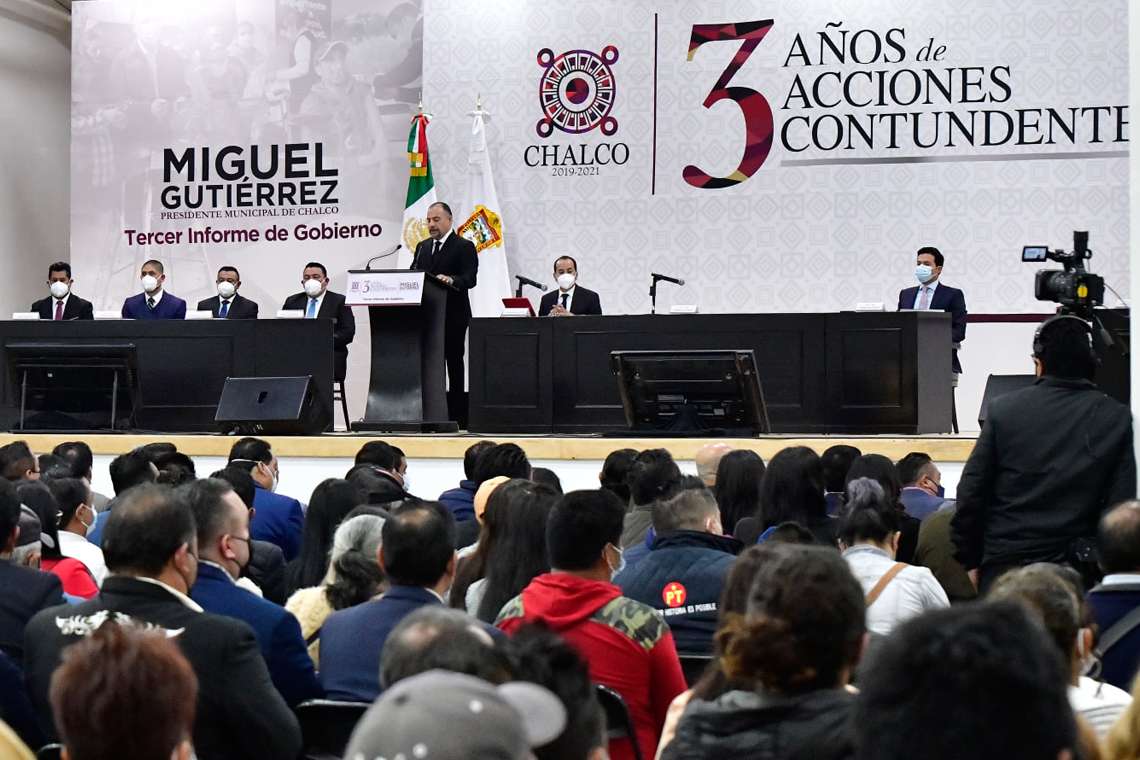Boletín 298.- Con inversión histórica, Miguel Gutiérrez entrega cuentas de 3 años de gobierno