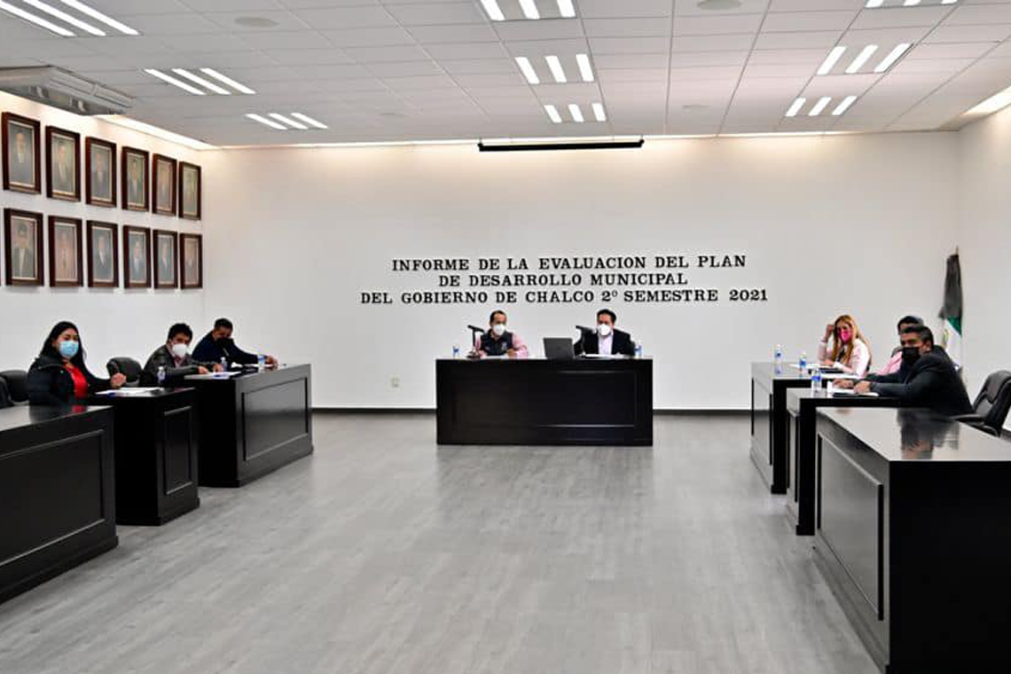 Boletín 302.-Gobierno de Chalco cumple con 98.6 por ciento del Plan de Desarrollo Municipal 2021