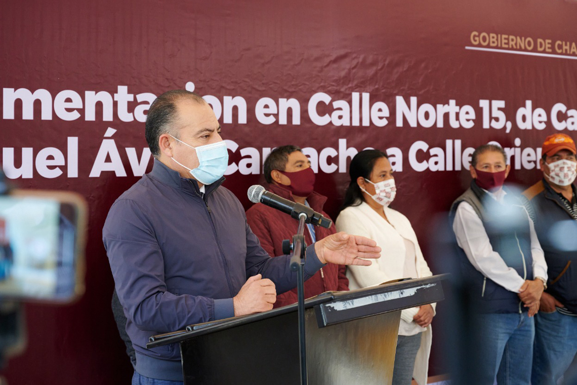Boletín 305.-Miguel Gutiérrez entrega obra de pavimentación en Unión de Guadalupe