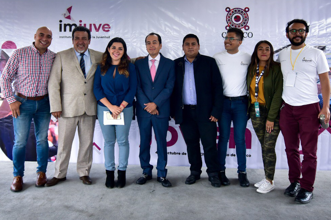 Boletín 113.-IMJUVE y el Gobierno de Chalco inauguran el primer Centro Territorio Joven en la Región de los Volcanes