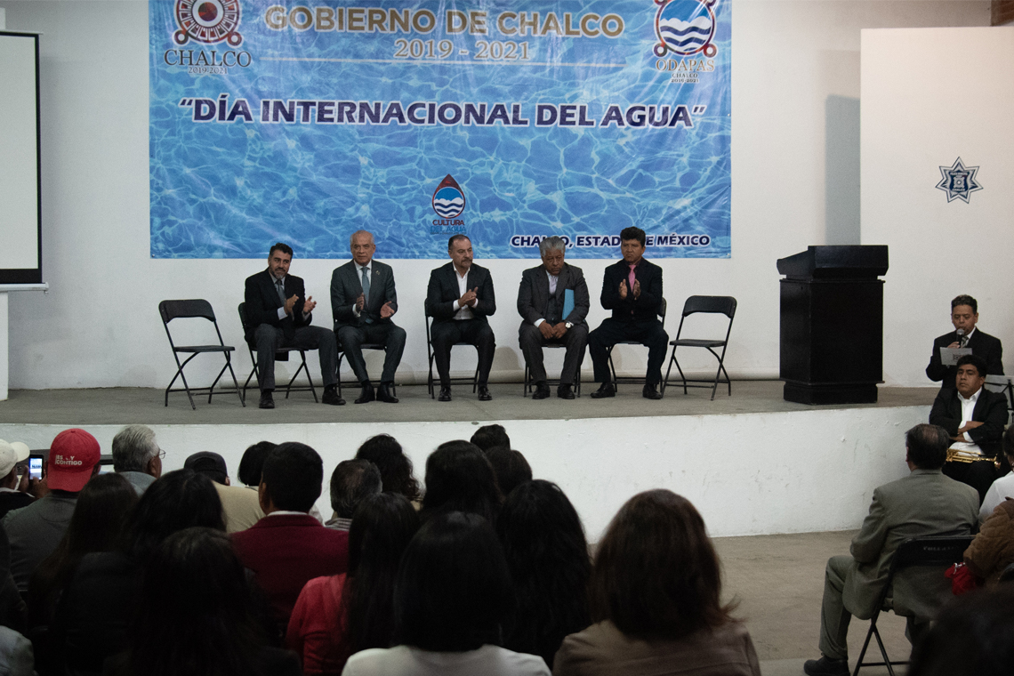 Boletín 118.-Gobierno de Chalco conmemora el Día Internacional del Agua con conferencia magistral 