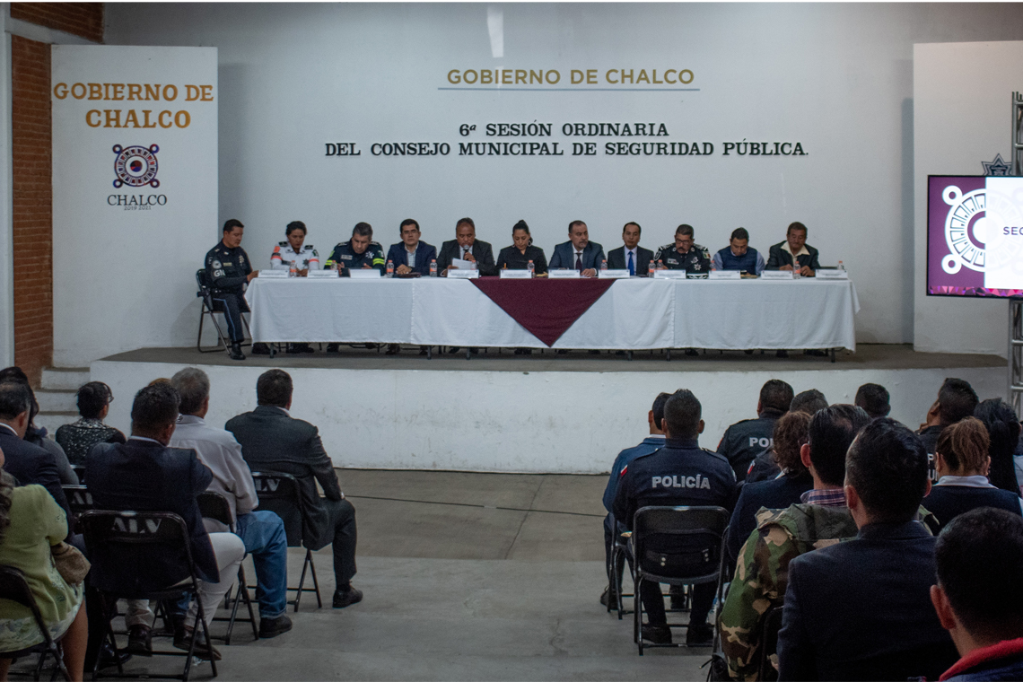 Boletín 119.-Disminuyen 6.25 por ciento los delitos de alto impacto en Chalco