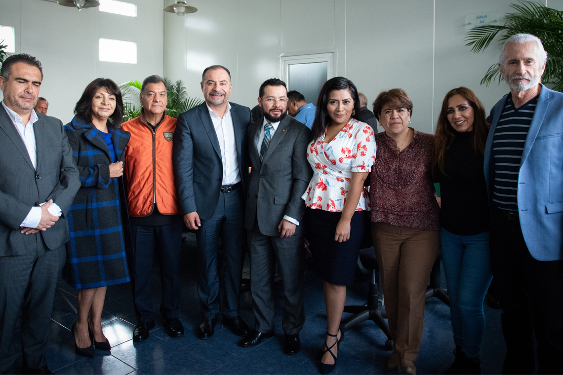 Boletín 124.-Miguel Gutiérrez se reúne con el presidente de la CONCAEM y empresarios de Chalco