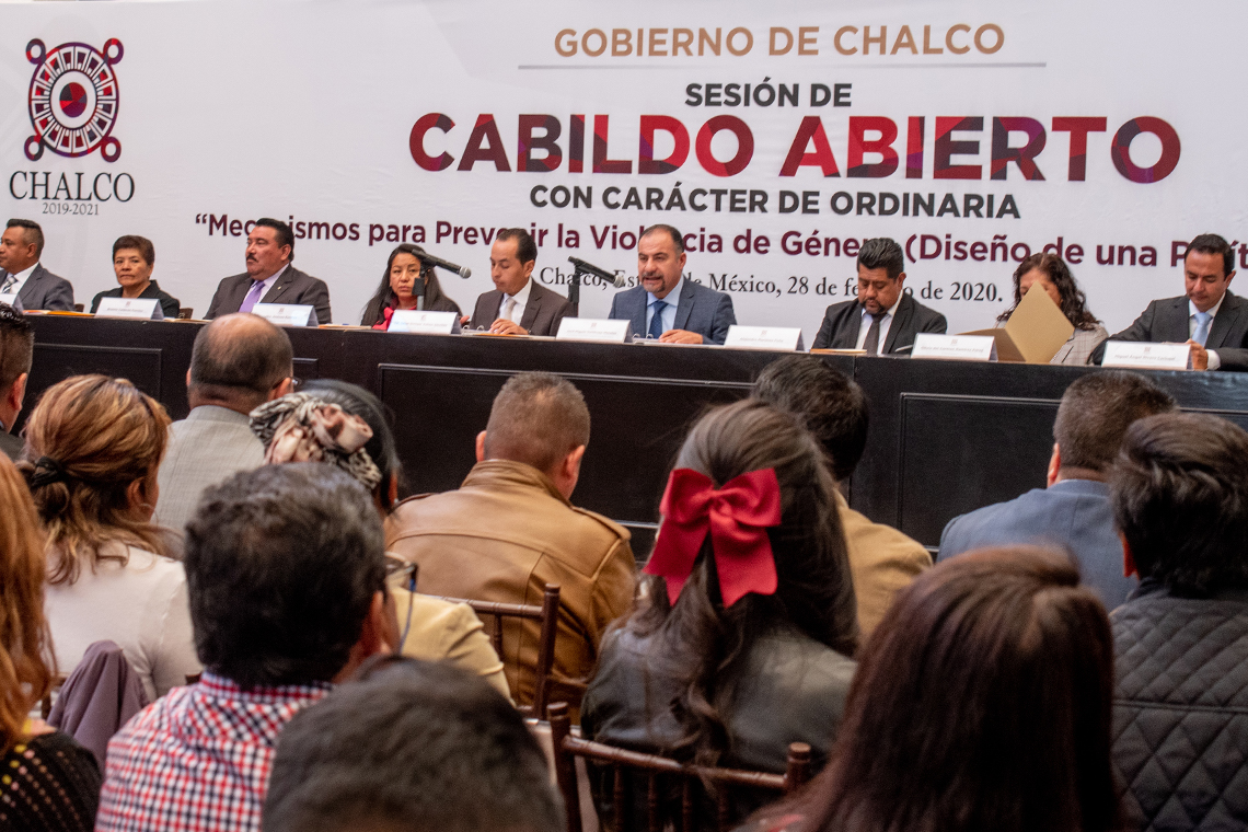 Boletín 148.-Miguel Gutiérrez encabeza Cabildo Abierto para el diseño de políticas públicas para prevenir la violencia de género