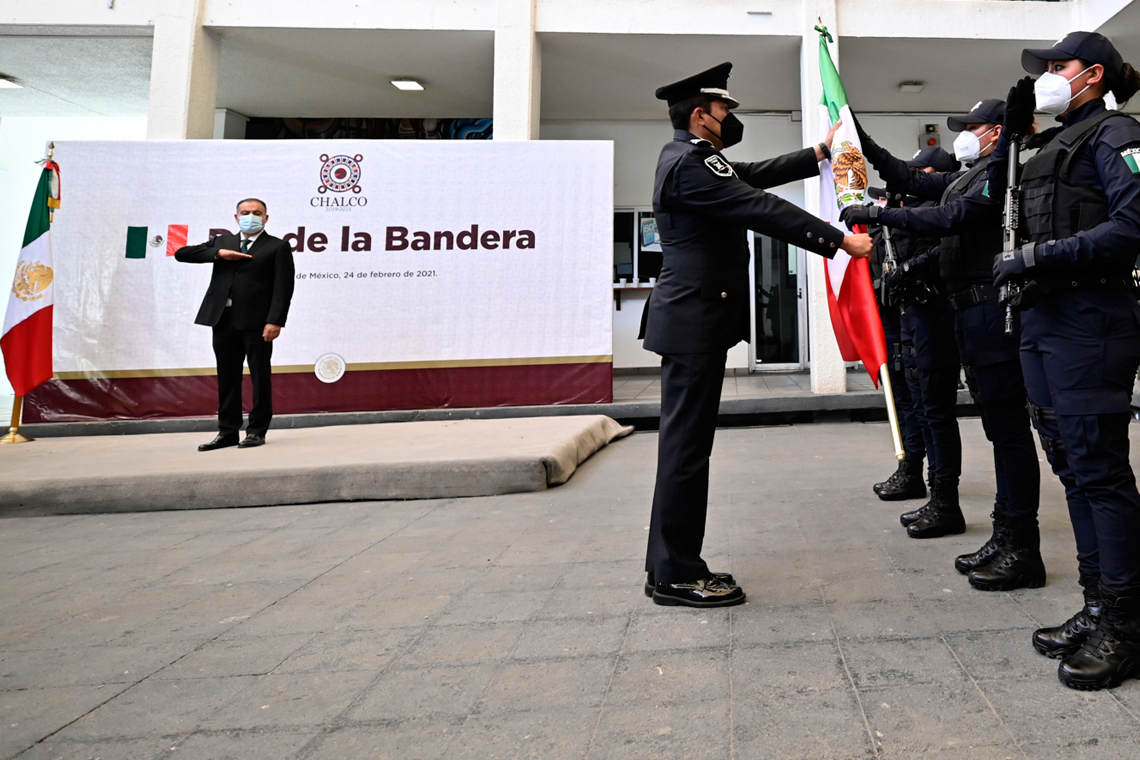 Boletín 227.- Miguel Gutiérrez conmemora el Día de la Bandera