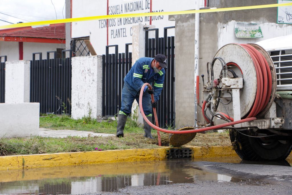 Boletín 271.- Gobierno de Chalco atiende afectaciones por lluvia atípica