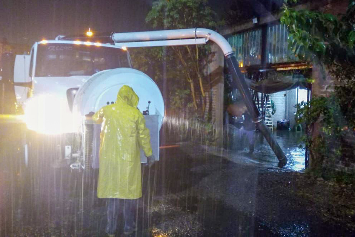 Boletín 247.-Gobierno de Chalco pone en marcha operativo para atender afectaciones por la tormenta