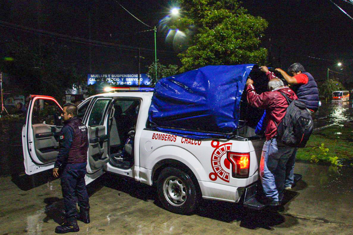 Boletín 247.-Gobierno de Chalco pone en marcha operativo para atender afectaciones por la tormenta