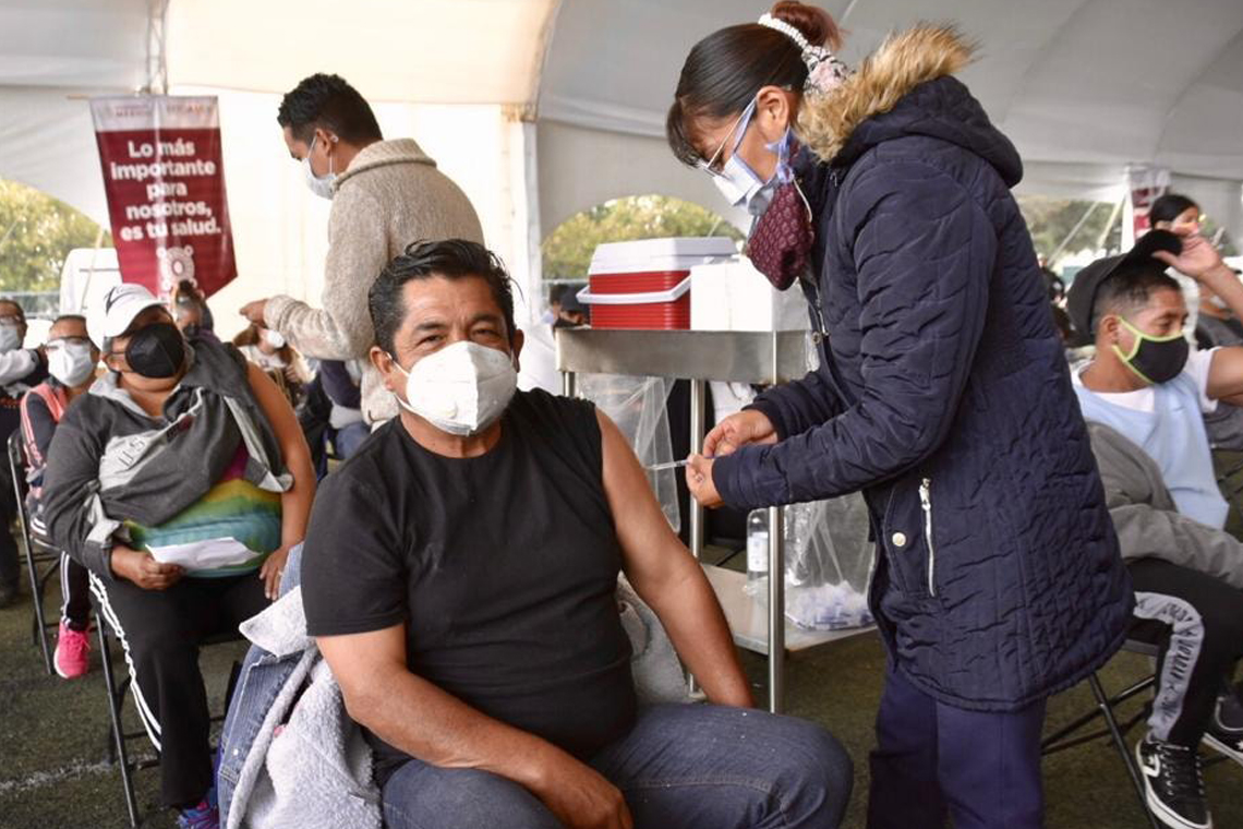 Boletín 264.-En Chalco, más de 51 mil personas ya tienen esquema completo de vacunación contra Covid 19