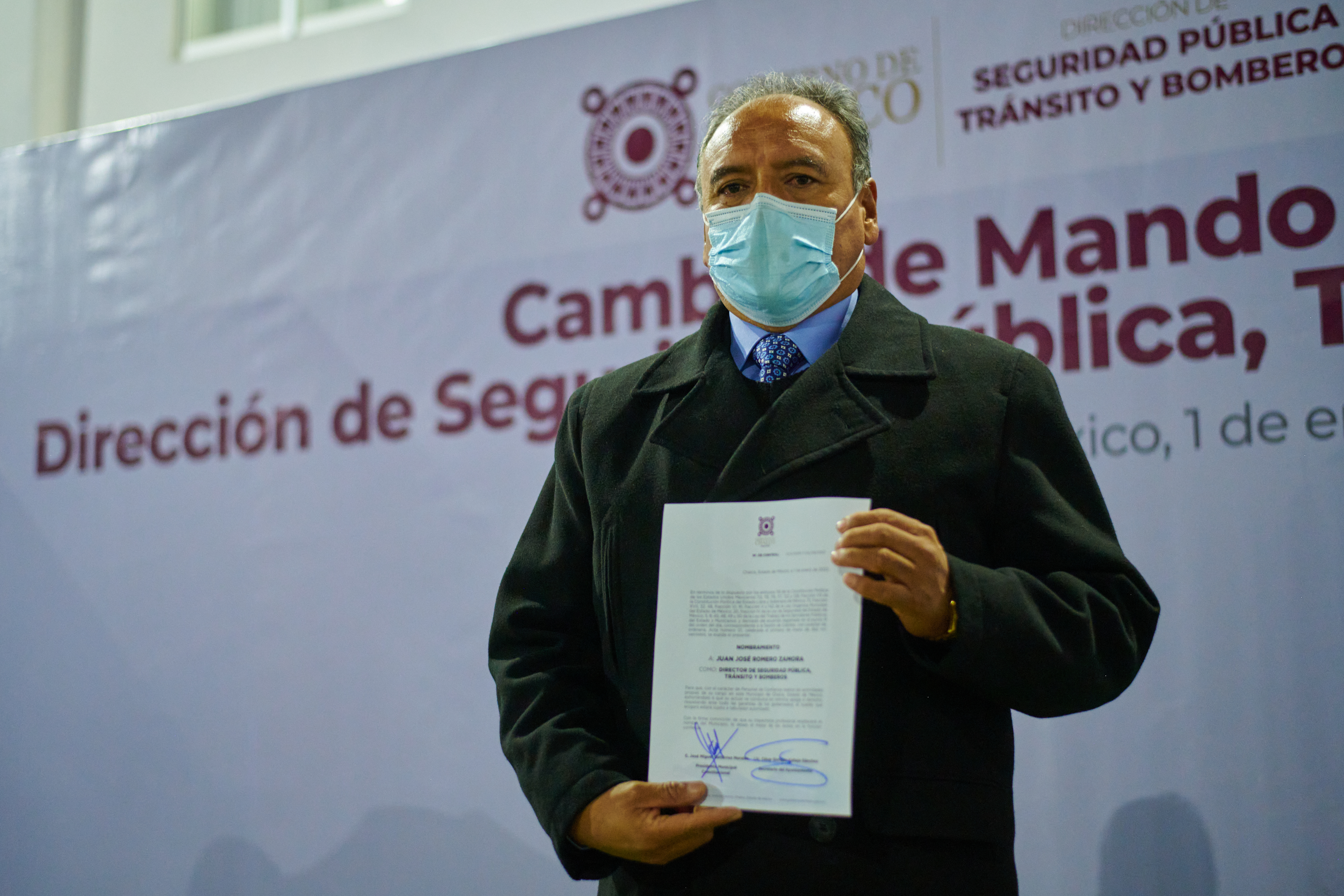 Boletín 001.-Miguel Gutiérrez nombra a nuevo director de Seguridad Pública