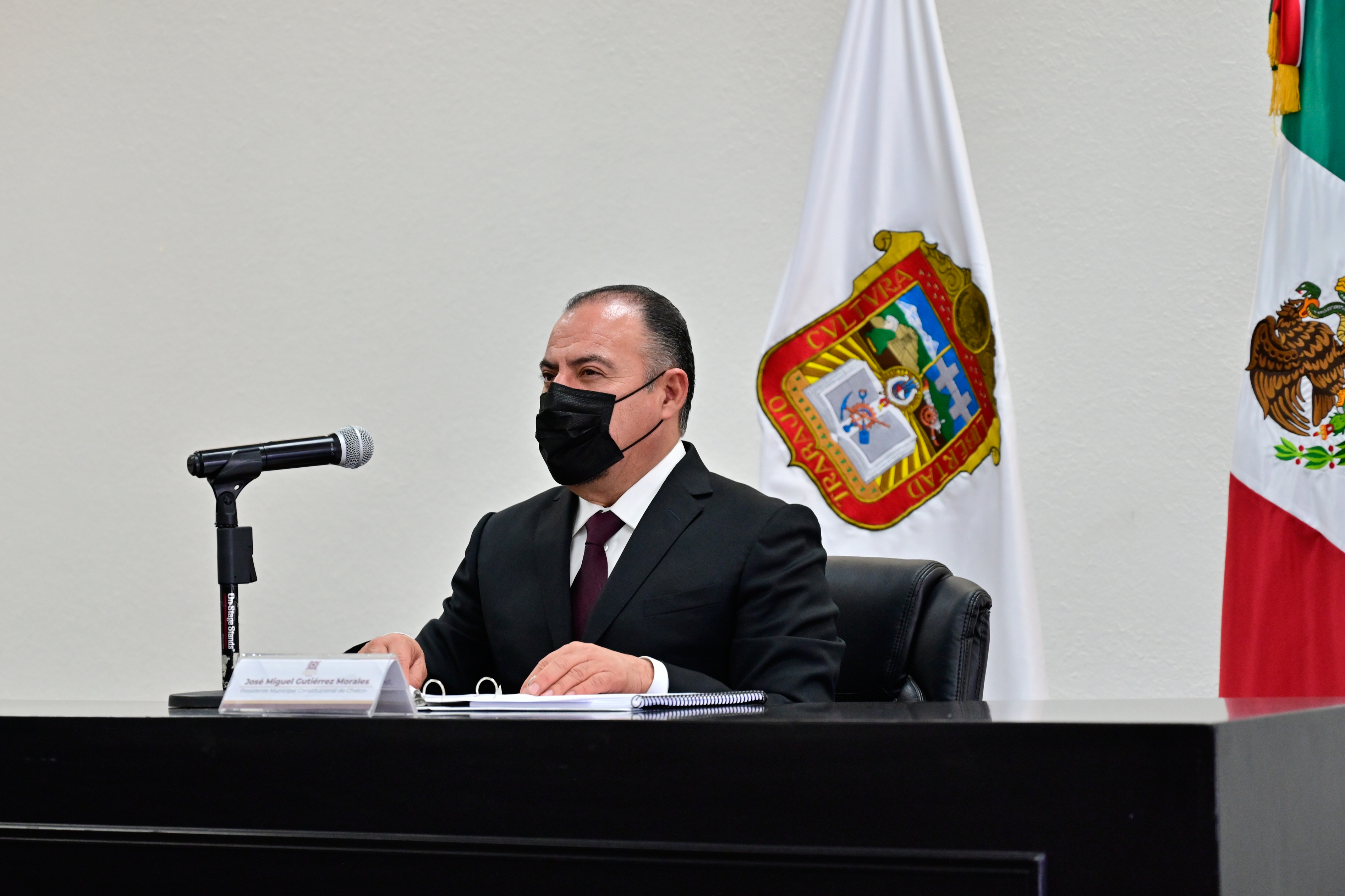 Boletín 002.-Miguel Gutiérrez toma protesta a los integrantes del gabinete para la administración 2022-2024