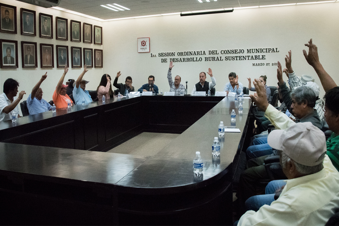 Boletín 036.-Gobierno de Chalco celebra la primera sesión del Consejo Municipal de Desarrollo Rural Sustentable