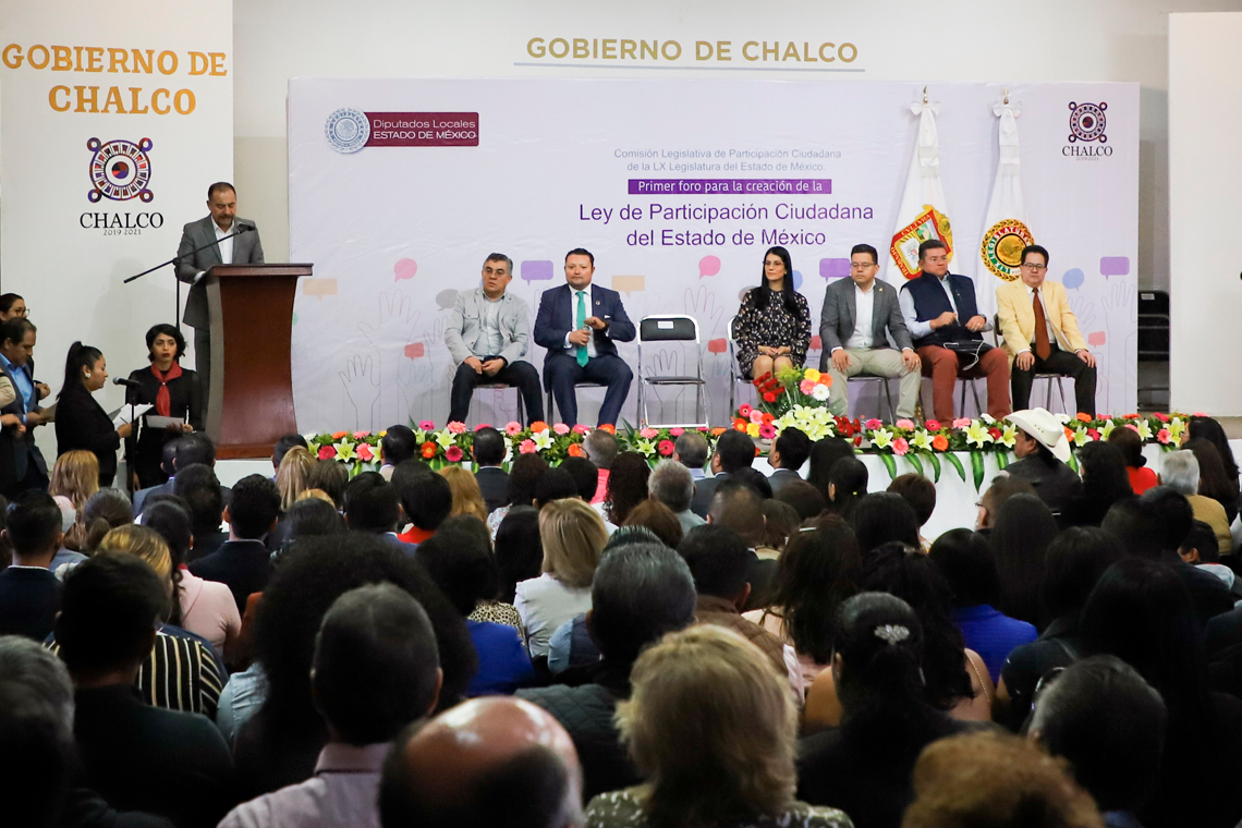 Boletín 73.-Miguel Gutiérrez asiste al Primer Foro para la creación del proyecto de Ley de Participación Ciudadana del Estado de México