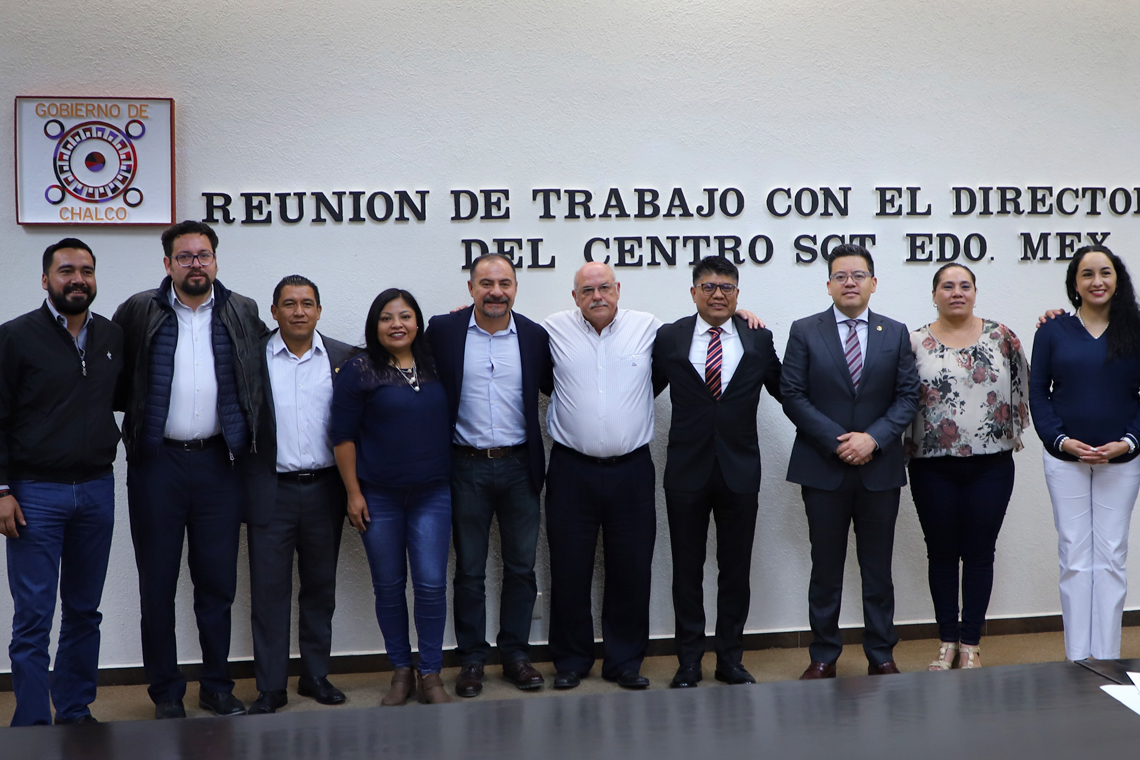 Boletín 75.-Miguel Gutiérrez se reúne con la Secretaría de Comunicaciones y Transportes para proyecto de mejora en vialidades
