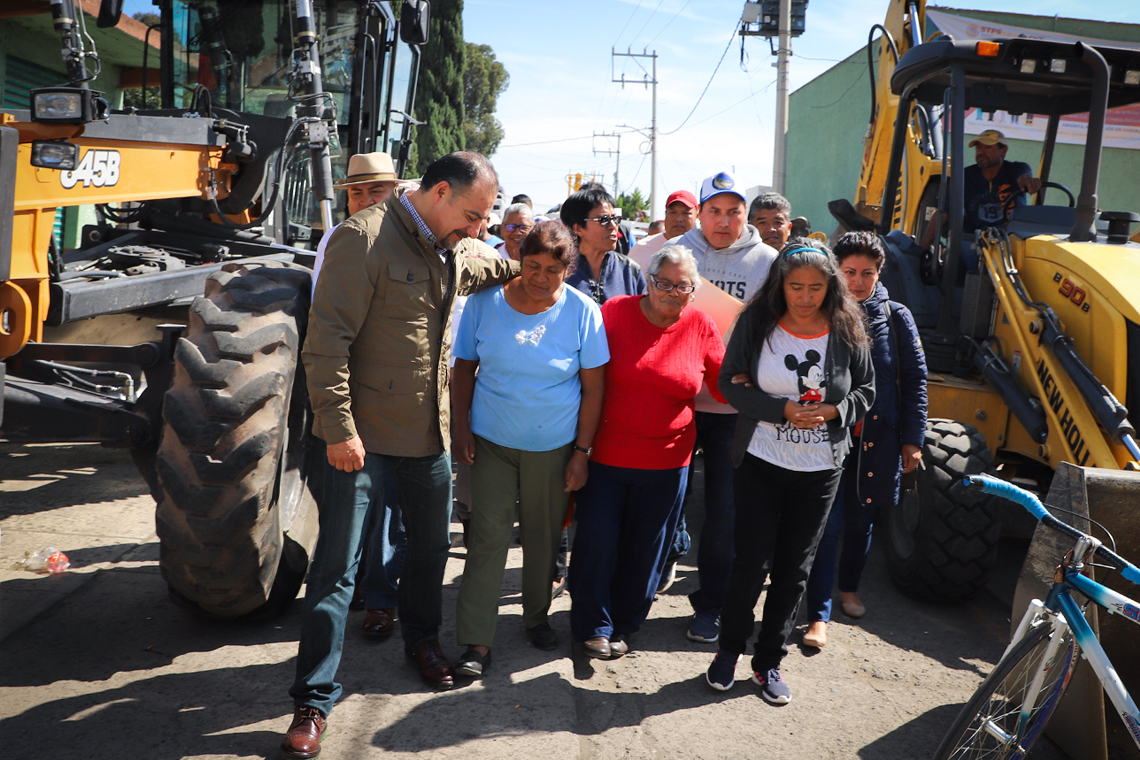 Boletín 81.-Miguel Gutiérrez anuncia la inversión de más de 6 millones de pesos en obra pública para la Santa Catarina Ayotzingo