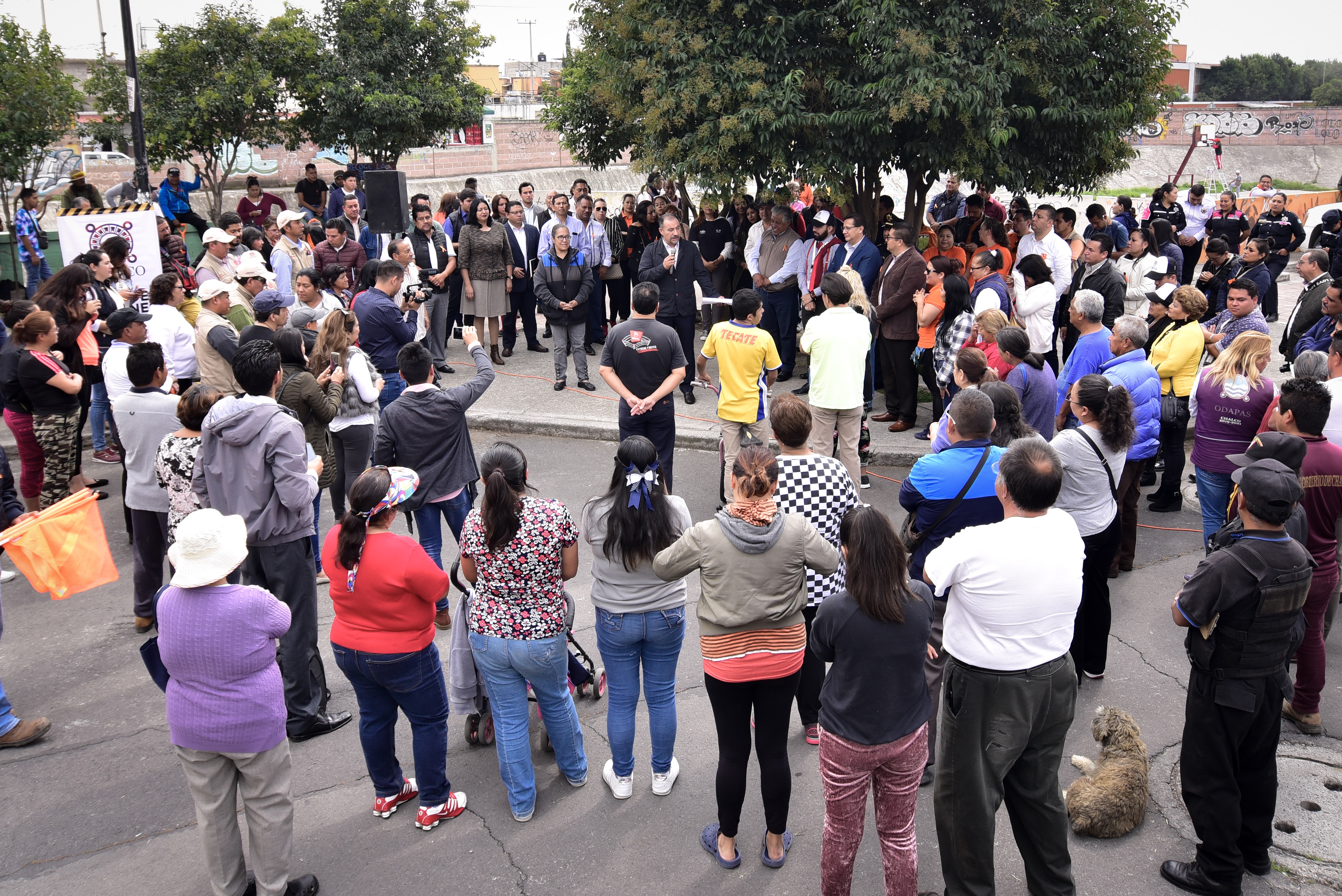 Boletín 83.-Miguel Gutiérrez lleva su Gira de Acciones Contundentes a Paseos de Chalco