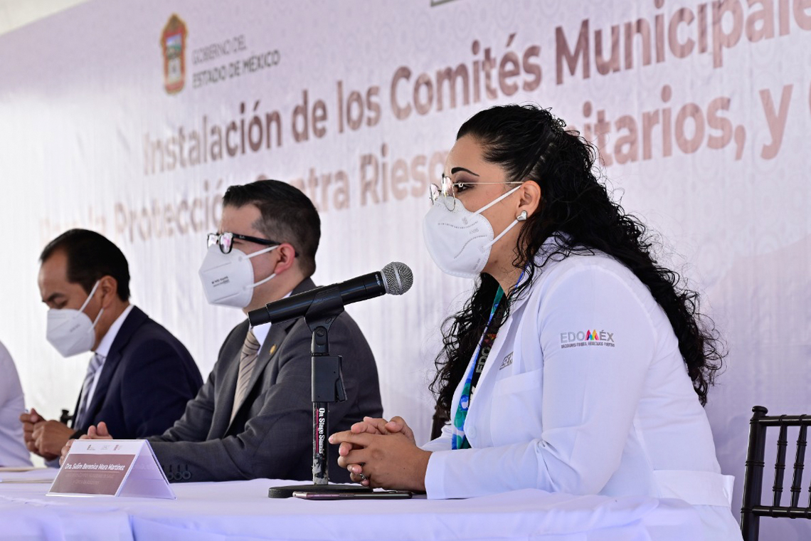 Boletín 020.-Gobierno de Chalco instala los Comités Municipales de Salud, Protección Contra Riesgos Sanitarios y Contra las Adicciones
