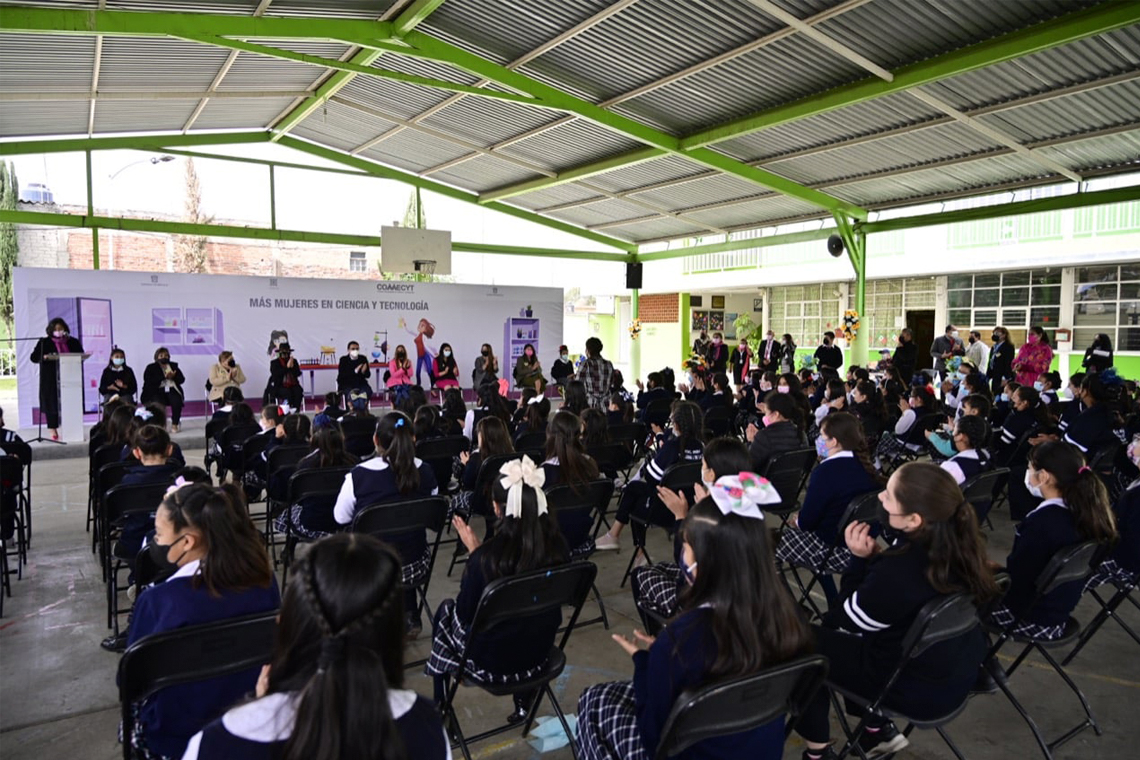 Boletín 024.-Gobierno de Chalco conmemora el Día Internacional de la Mujer y la Niña en la Ciencia