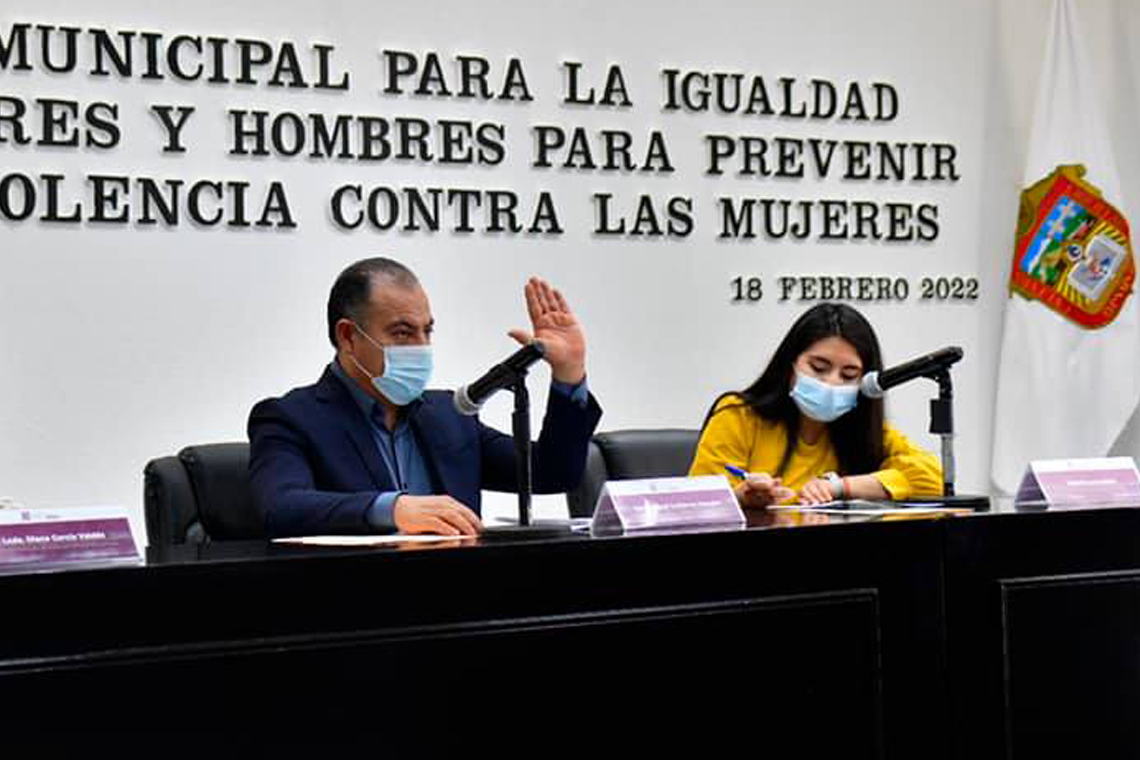 Boletín 026.- Gobierno de Chalco instala el Sistema Municipal para la Igualdad de Trato y Oportunidades entre Mujeres y Hombres, para Prevenir, Sancionar y Erradicar la Violencia contra las Mujeres.