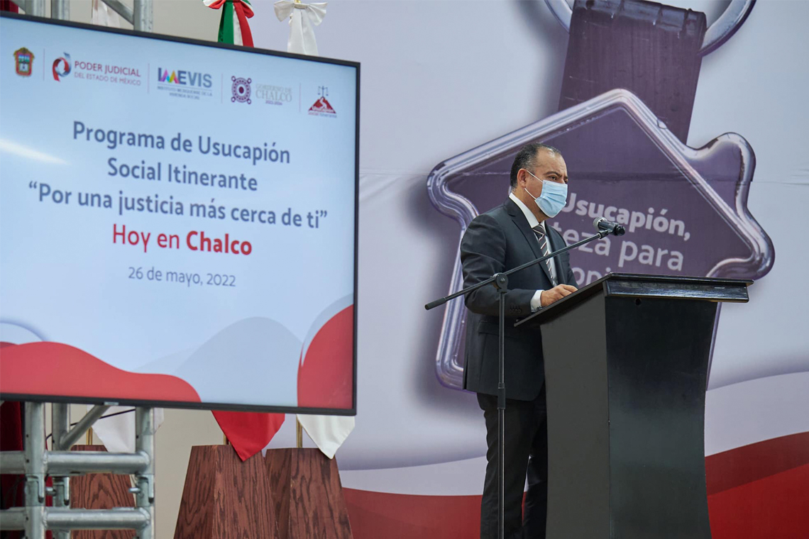 Boletín 058.- Gobierno de Chalco entrega 220 sentencias de usucapión social