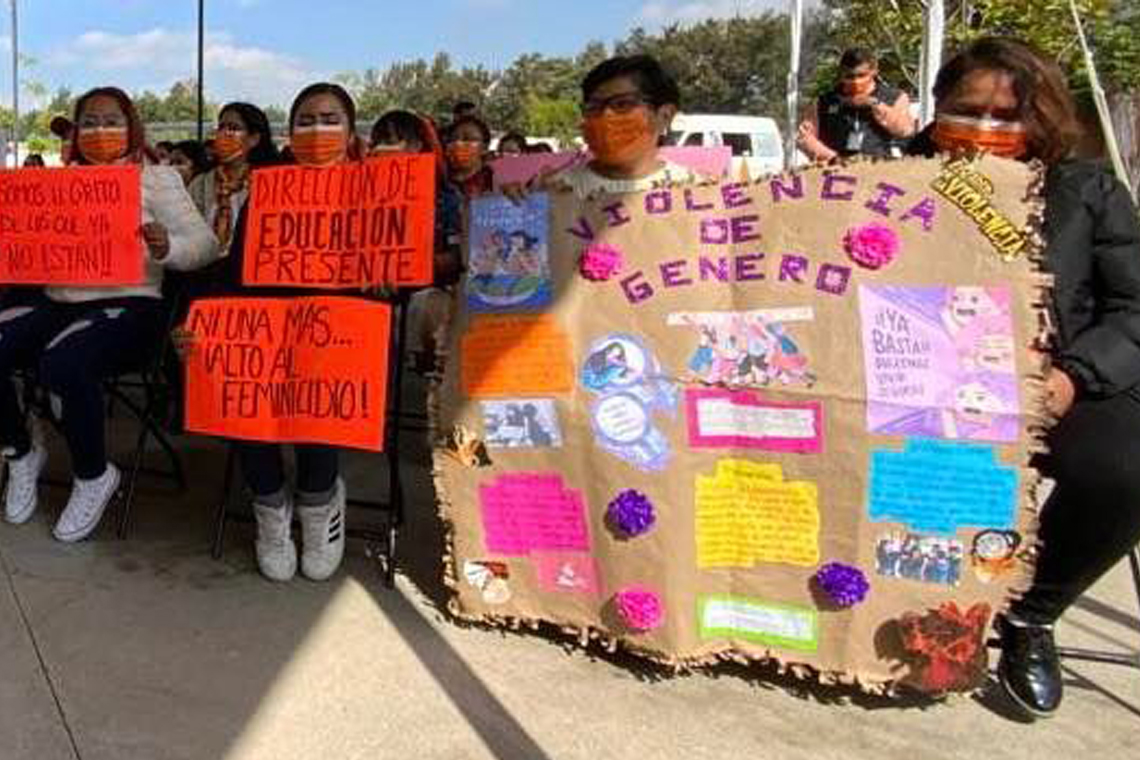 Boletín 065.- Coordinación Municipal de la Mujer conmemora el Día Naranja con una caminata en contra de la violencia