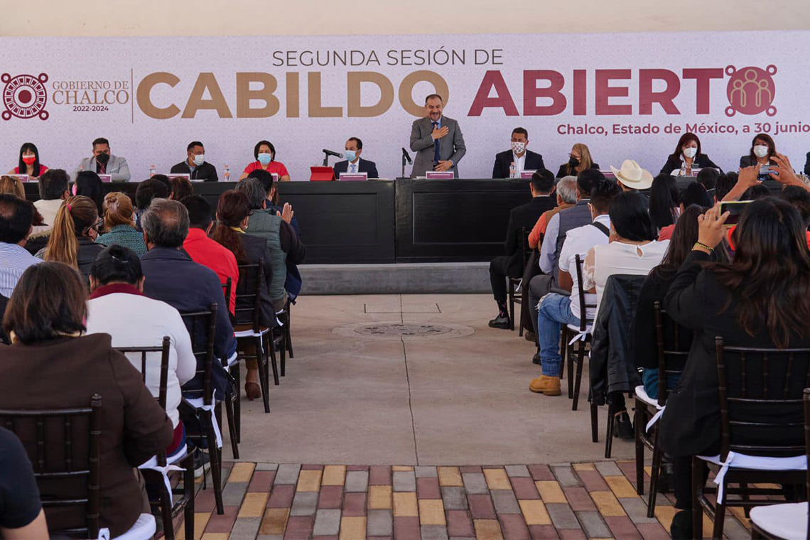 Boletín 068.- Gobierno de Chalco celebra su segundo Cabildo Abierto