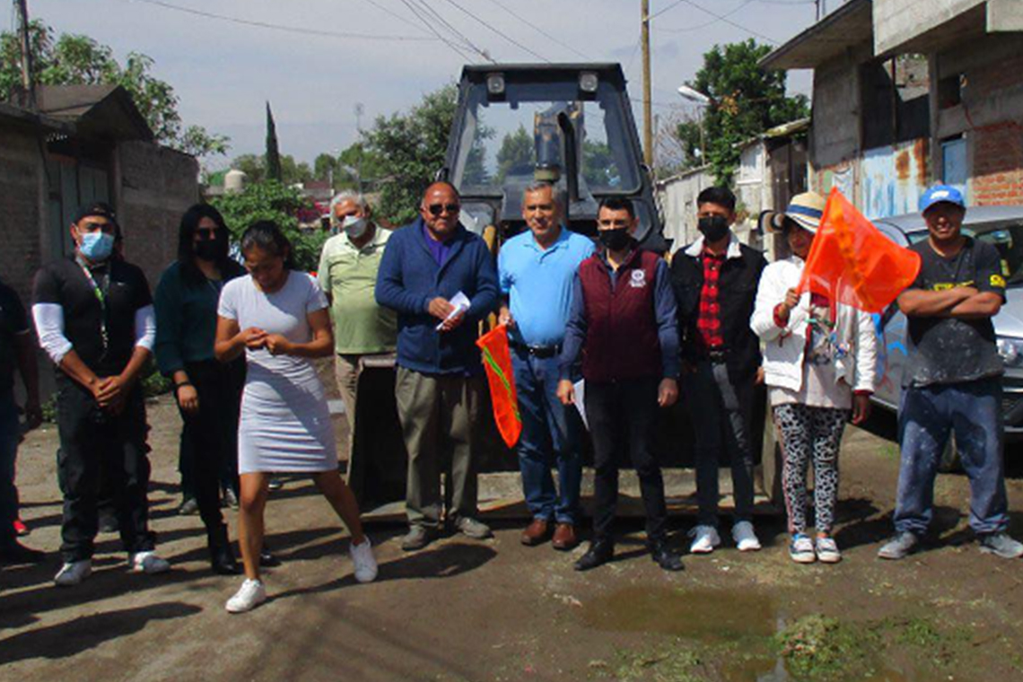 Boletín 072.- ODAPAS Chalco inicia construcción de drenaje en San Lucas