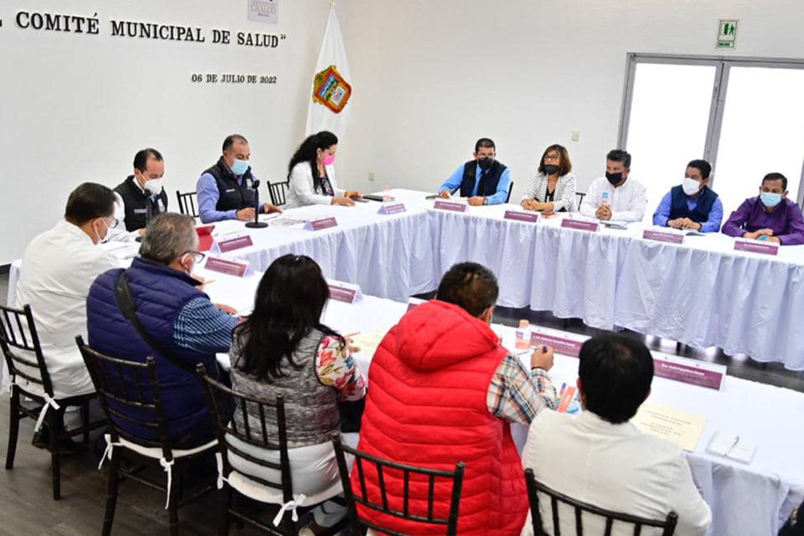 Boletín 076.- Gobierno de Chalco celebra su primera sesión del Consejo de Salud