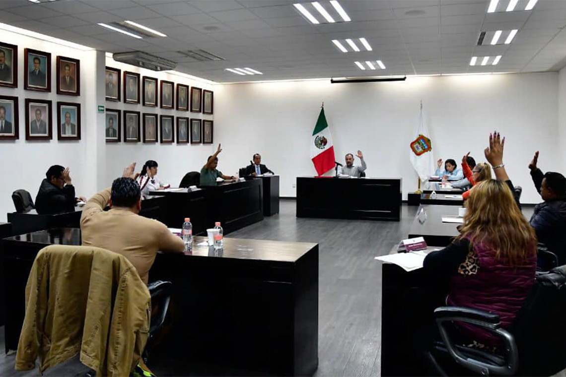 Boletín 130.- Gobierno de Chalco aprueba 15.6 millones de pesos para obras