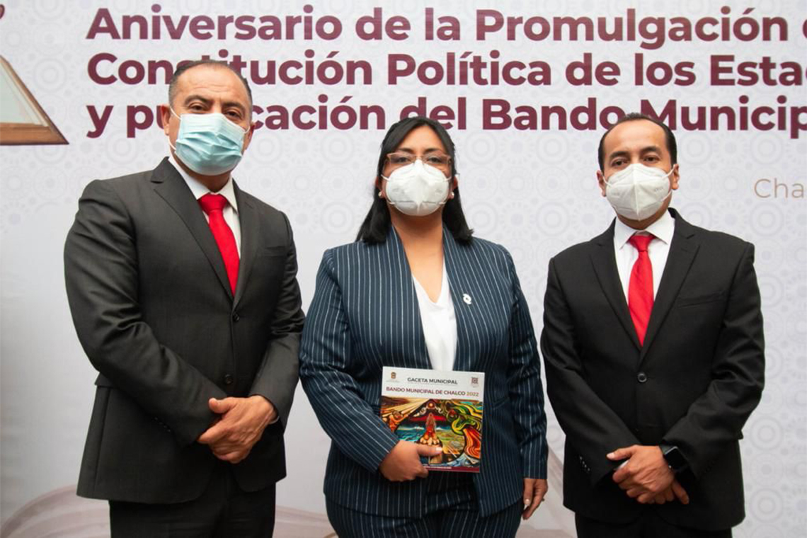 Boletín 021A.- Gobierno de Chalco publica el Bando Municipal 2022