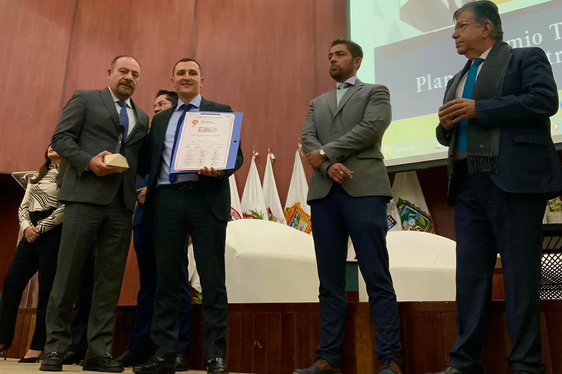 Boletín 144.- Miguel Gutiérrez recibe por segunda vez el Premio al Buen Gobierno Municipal 