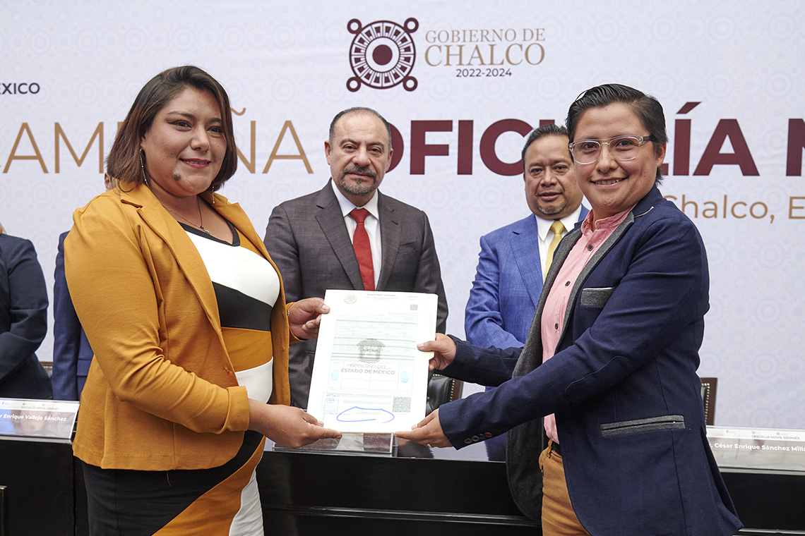 Boletín 148.- Gobierno de Chalco cierra la Campaña Oficialía Móvil 2023 con la celebración de 159 matrimonios