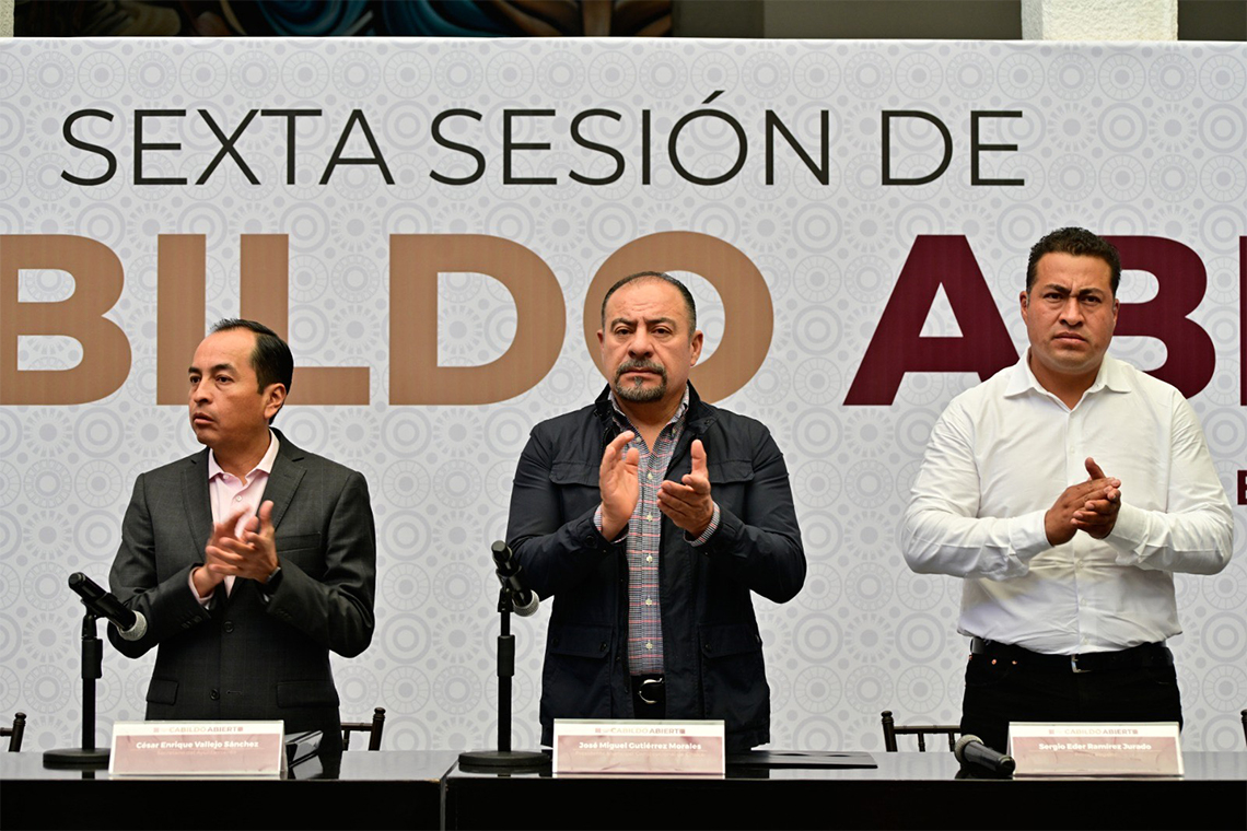 Boletín 155.- Gobierno de Chalco celebra su Sexto Cabildo Abierto
