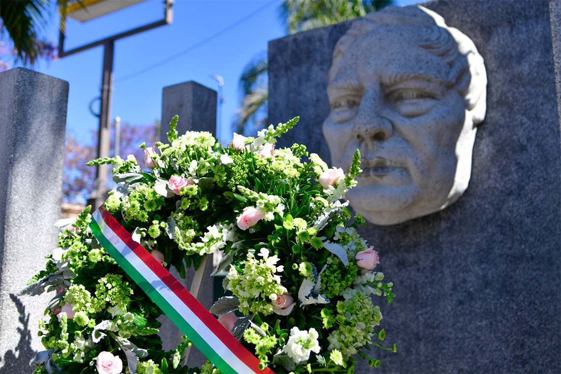 Boletín 164.- Miguel Gutiérrez conmemora el 217 Aniversario del Natalicio de Benito Juárez