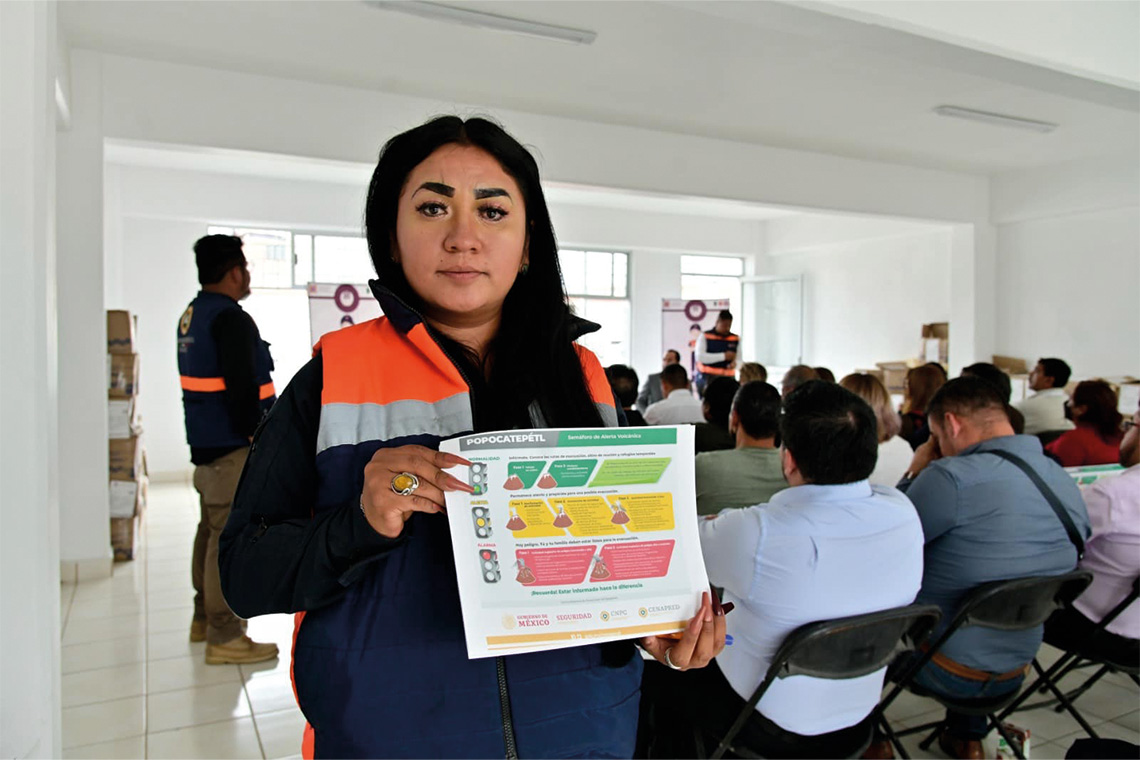 Boletín 175.- Protección Civil Chalco preparada para el Plan Homologado Popocatépetl
