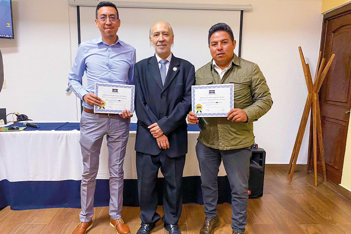 Boletín 184.- Gobierno de Chalco gana por cuarto año consecutivo el Premio Internacional OX