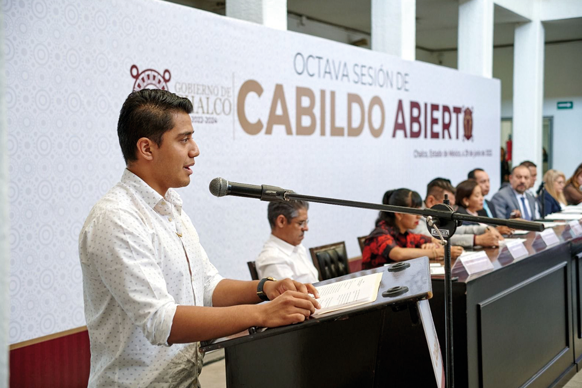 Boletín 185.- Gobierno de Chalco celebra su Octavo Cabildo Abierto