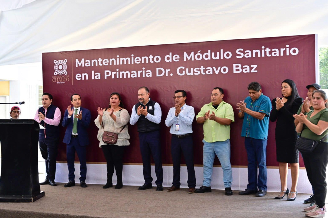 Boletín 205.-Miguel Gutiérrez entrega obras escolares en Casco de San Juan