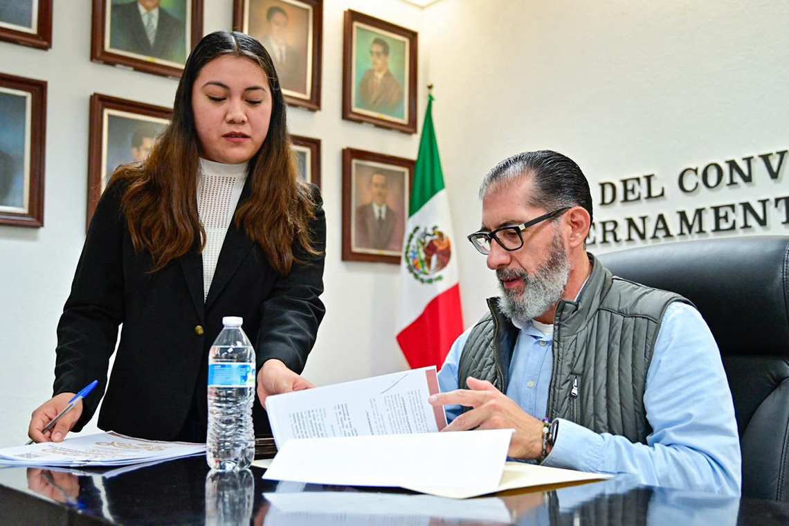 Boletín 223.- Gobierno de Chalco firma convenio en materia de derechos humanos e impulso al federalismo