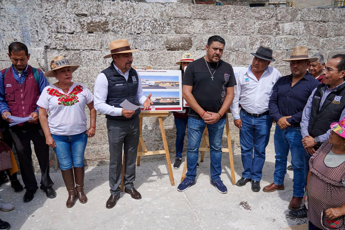 Boletín 226.- Miguel Gutiérrez entrega una techumbre en Huitzilzingo