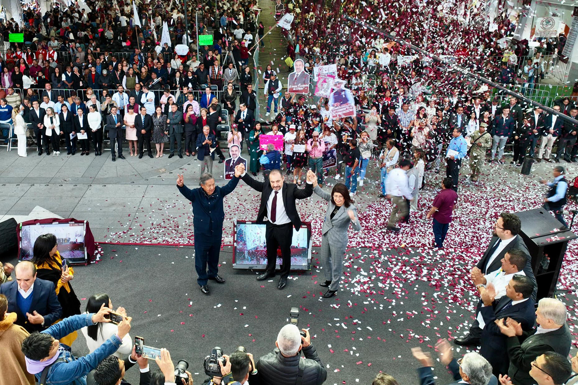 Boletín 324.- Miguel Gutiérrez presenta su Sexto Informe de Gobierno