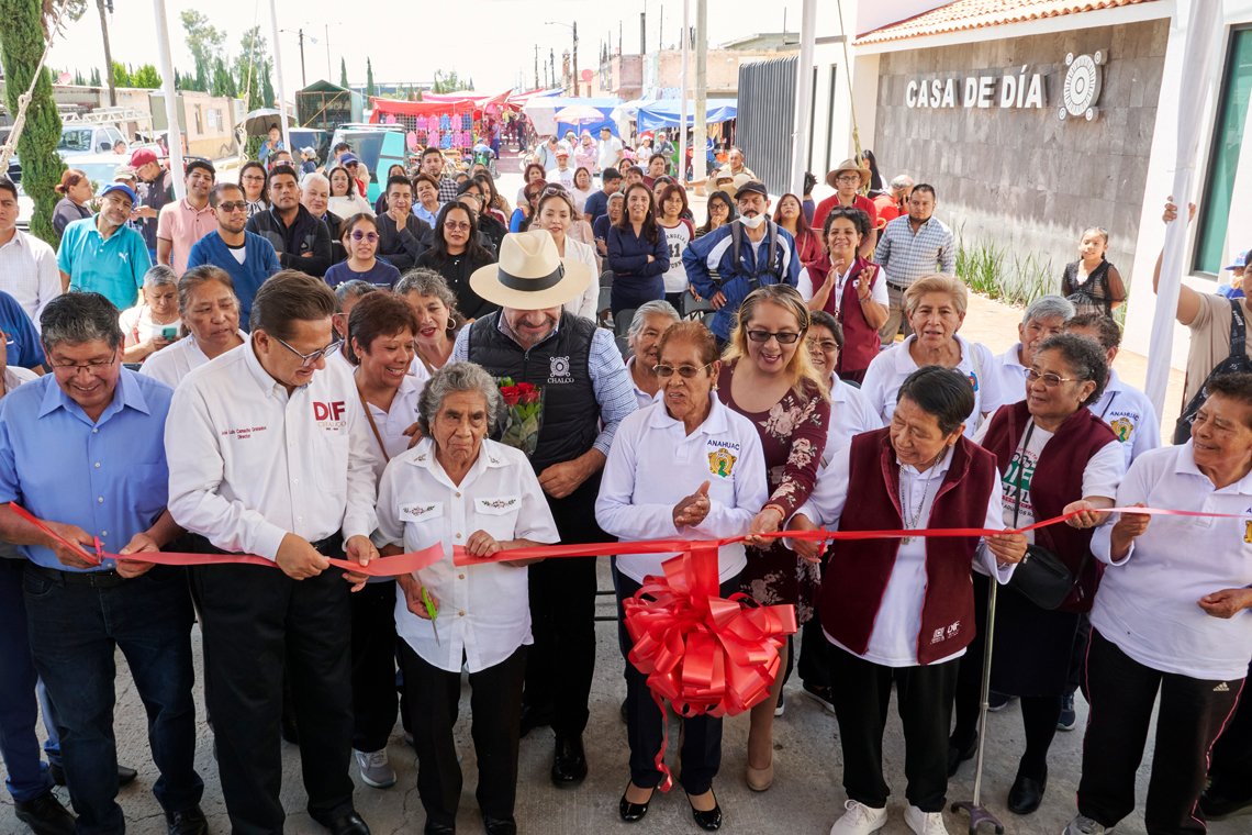 Boletín 294.- Miguel Gutiérrez entrega Casa de Día en Xico Nuevo