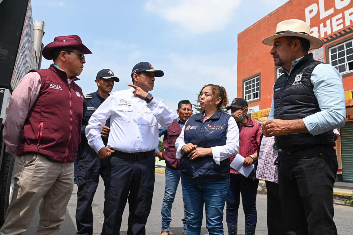 Boletín 295.- Miguel Gutiérrez recibe al GEM para atender emergencia por lluvias