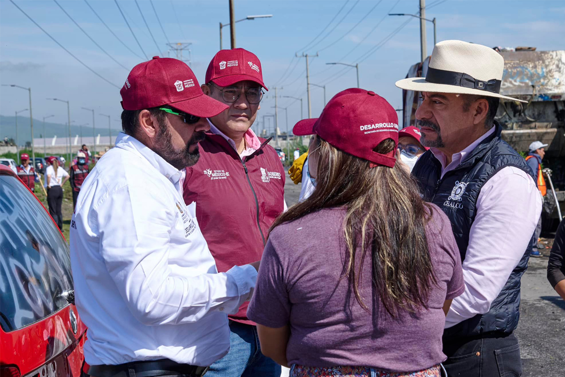 Boletín 301.- Gobierno de Chalco se une a la campaña Limpiemos Nuestro Estado de México