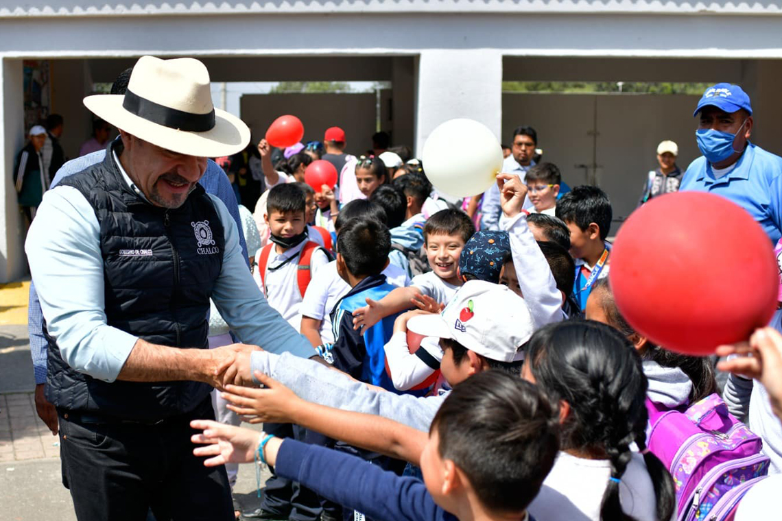 Boletín 320.- Miguel Gutiérrez entrega 3 techumbres en Pueblo Nuevo