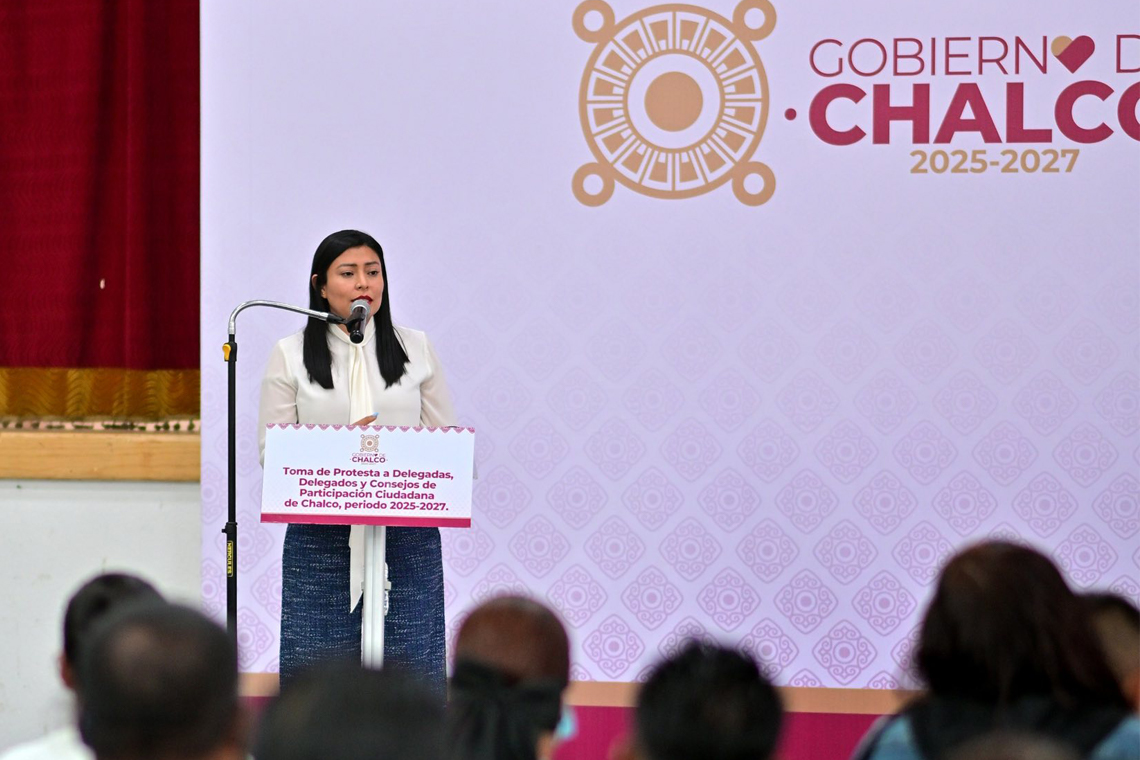 Boletín 035.- Abigail Sánchez toma protesta a Autoridades Auxiliares