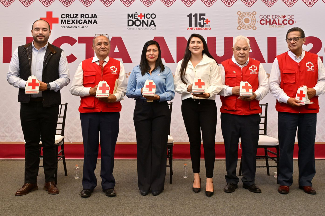Boletín 041.- Abigail Sánchez inicia Colecta Nacional de la Cruz Roja