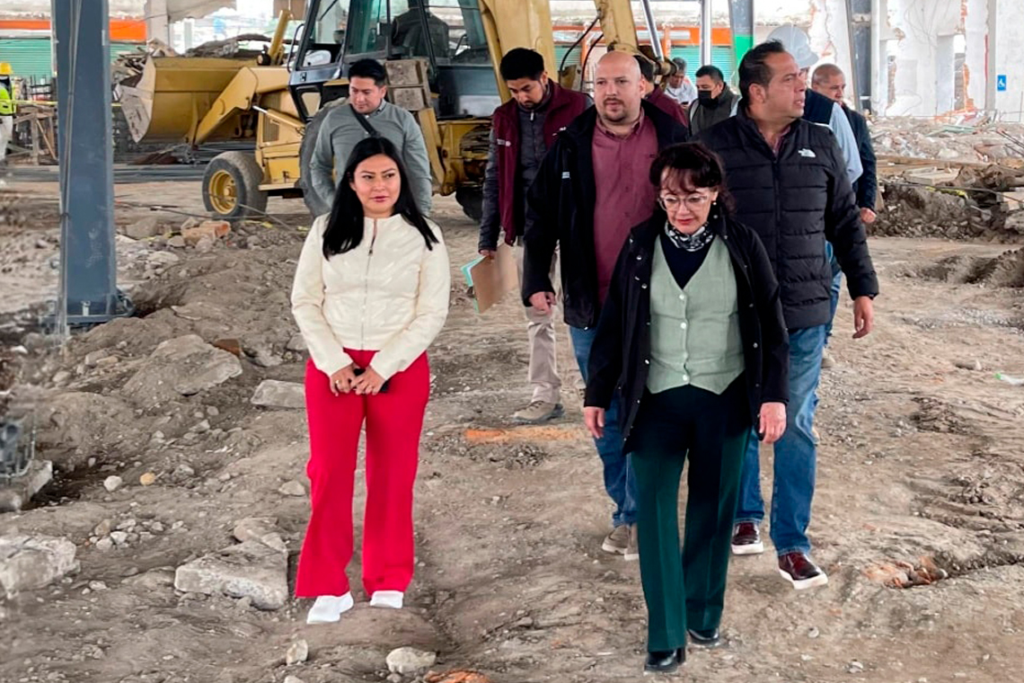 Boletín 063.- Abigail Sánchez supervisa avances de la Universidad Rosario Castellanos