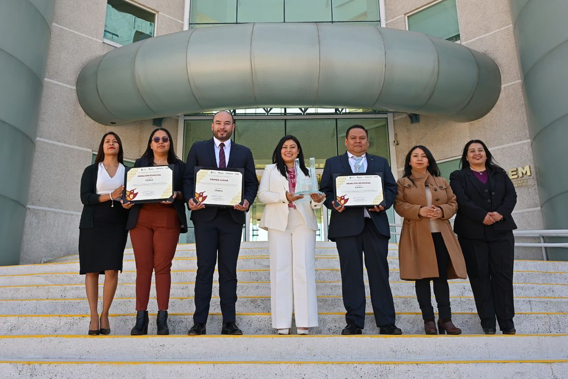 Boletín 103.- Abigail Sánchez recibe Premio de IHAEM