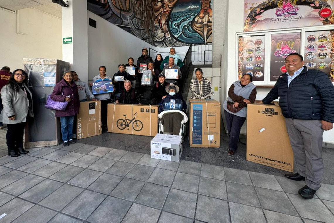 Boletín 121.- Gobierno de Chalco premia a contribuyentes cumplidos